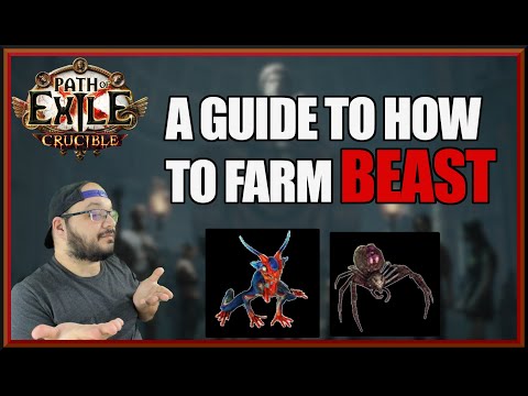 [POE 3.21] How Profitable Can Beast Farming Be? Guide To Farming Frogs and Spiders In Low Tier Maps!