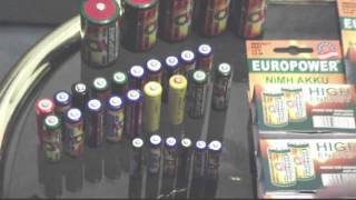 Alkaline Nimh NiCd Batterien Aufladen