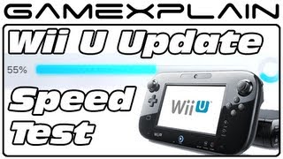 Wii U Update Speed Test Head-to-Head
