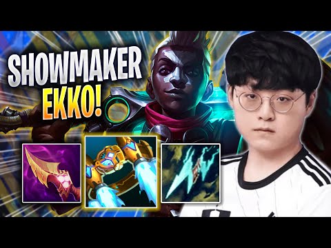 SHOWMAKER IS A MONSTER WITH EKKO! - DK ShowMaker Plays Ekko MID vs Ezreal! | Season 2023