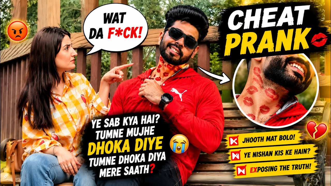 Love bite prank on girlfriend | BY AJ Ahsan