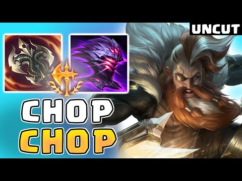 CHOP CHOP, IT'S OLAF TIME