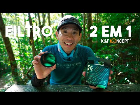 O ÚNICO filtro que você precisa para CACHOEIRAS? [Filtro 2 em 1 da K&F Concept]