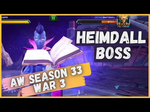 AW Season 33, War 3 SSx-1 vs. GT40 - Sorcerer and Nebula - Marvel Contest of Champions