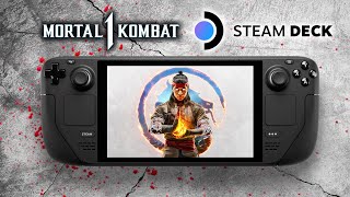 Mortal Kombat 1 On The Steam Deck, At Least It Looks Better Than The Switch Version.