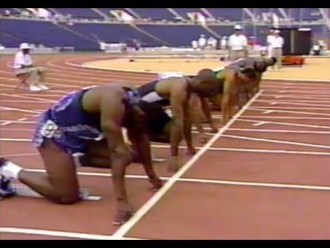 Men's 100m Semi-Finals - 1996 U. S. Olympic Trials