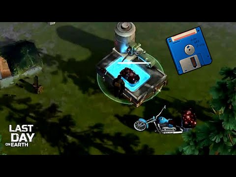 CONCLUINDO BANHO ÁCIDO #PRIMEIRO #DISQUETE LAST DAY ON EARTH SURVIVAL