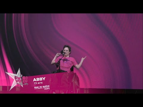 Abby 13 ans - Swiss Voice Tour 2023, Parc du Rhône, Collombey
