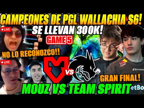 😲Matthew, Benjaz analizan FINAL Game 5 TEAM SPIRIT vs MOUZ Bo5 - PGL Wallachia S6😲