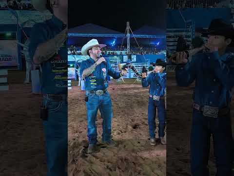 Berrante.             18° Rodeio de Peão de Cachoeira Dourada GO 17/5/2026 #goiás #rodeio #cavalo