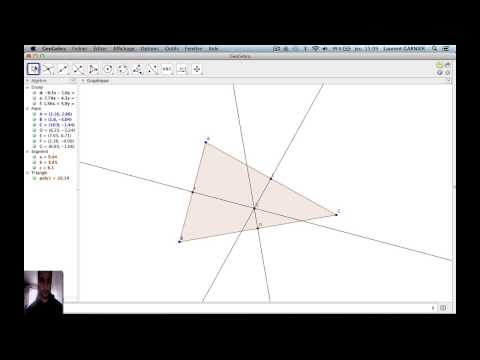 comment construire le cercle d'euler