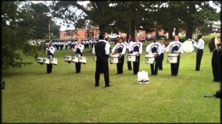 Tupelo High School Drumline Percussion Feature