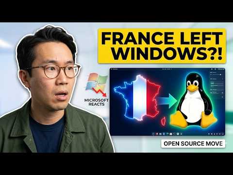 Microsoft Reacts to France Switching to Linux