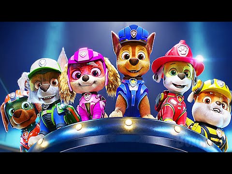 The PAW Patrol receives NEW Cars and Gear! | Paw Patrol: The Movie BEST Scenes 💛🌀 4K