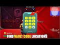 SUPER RED VS BLUE TYPICAL GAMER MAP FORTNITE HOW TO FIND VAULT CODE LOCATIONS