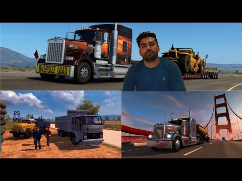 Transporting an oversized construction trailer - SnowRunner | Logitech g29 gameplay | Budgettravel