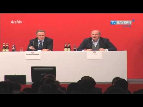 Uli Hoeneß's angry speech - TV BAYERN LIVE* on 23.02.2014
