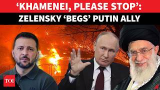 Zelensky ‘Breaks Down’ Before Putin’s Bestie Khamenei, BEGS Iran To Halt Killer Shahed Drones