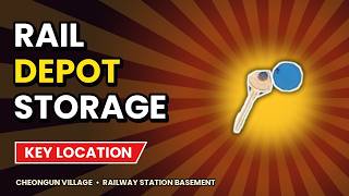 Rail Depot Storage Key Use Location - MW4 DMZ
