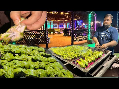 Hariyali chicken tikka | restaurant style green tikka recipe by | farooq ghouri