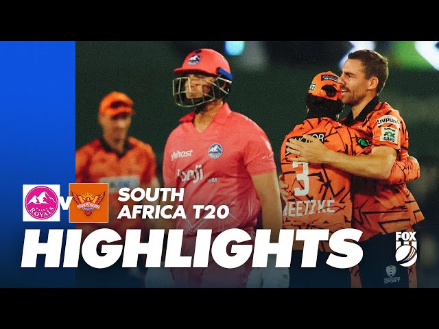 Nortje Tears Through Royals 😬 | Paarl Royals v Sunrisers Eastern Cape | Highlights | Fox Cricket