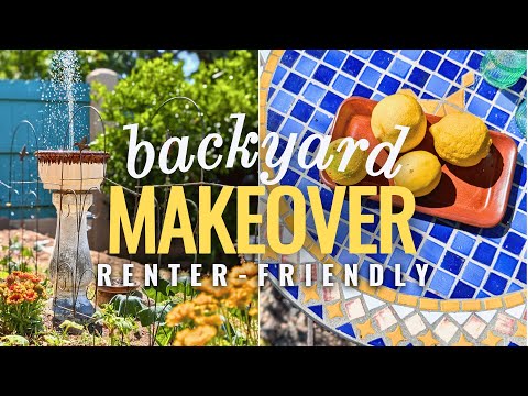FULL Backyard Makeover on a Budget! 🏡🪴 EASY DIY & Renter-Friendly Ideas
