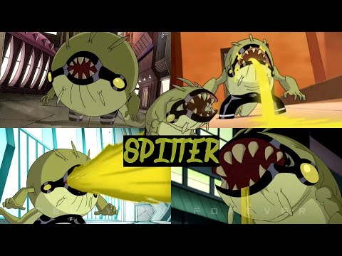 All spitter transformations in all Ben 10 series