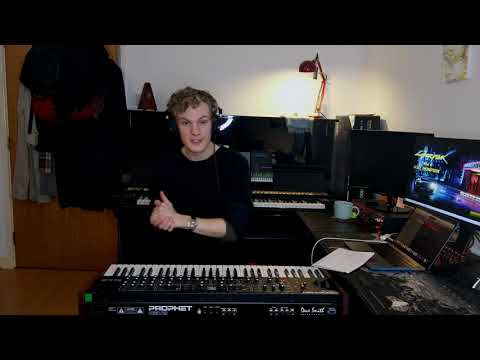 Prophet Rev 2 tutorial - Synthwave bass patch