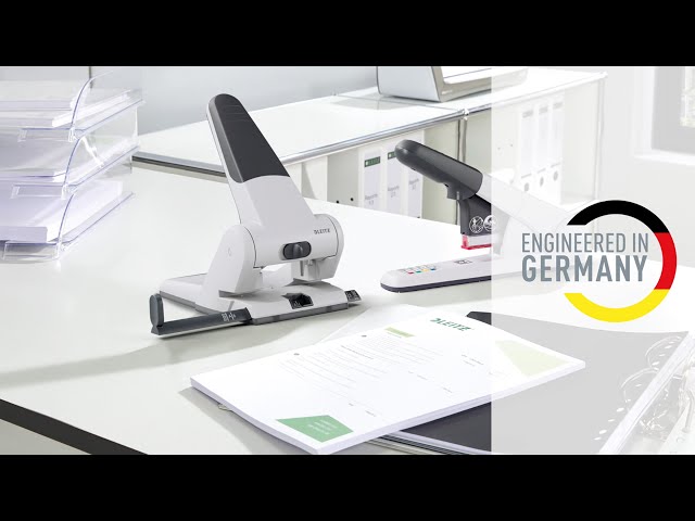 Furador Leitz Mod. 5180 - 65 fls : azul es51800035 - vídeo 1
