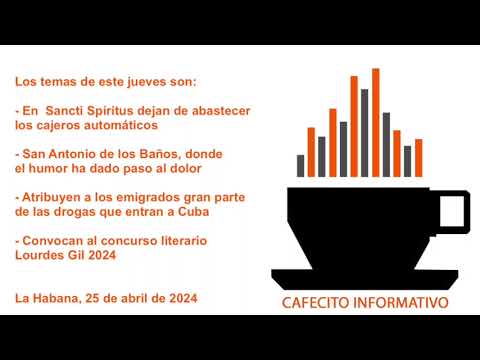 Cafecito informativo del 25 de abril de 2024