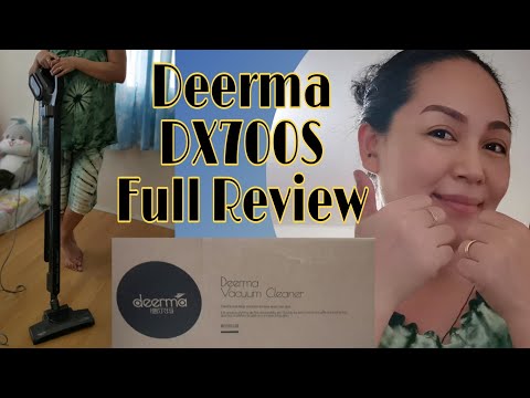 Dulkių siurblys Deerma DX700s - pilkas video