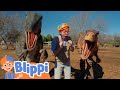 Blippi S Dino Exploration Blippi Educational Videos For Kids Moonbug Kids Back To School