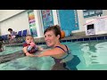 Infant Swimming Assisted Submersion To Eventual Self Submersion