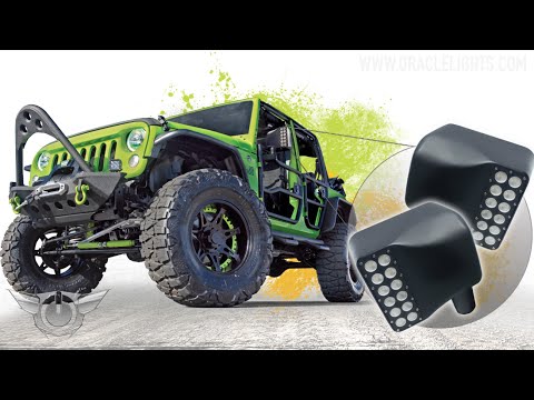 ORACLE Jeep Wrangler JK LED Off-Road Side Mirrors