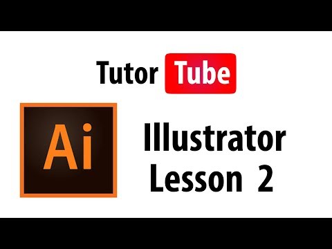 Illustrator Tutorial Lesson 1 Illustrator Interface and Moving Illustrator Items