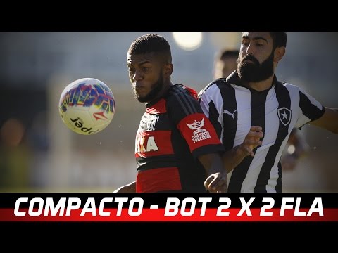 COMPACTO - Botafogo 2 x 2 Flamengo - Campeonato Carioca (02/04/16)