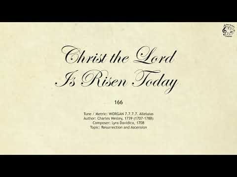 166 Christ the Lord Is Risen Today || SDA Hymnal || The Hymns Channel