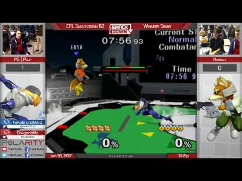 CFL Smackdown 112 Melee - PG Plup (Sheik) vs Harriet (Fox) - Winners Semis