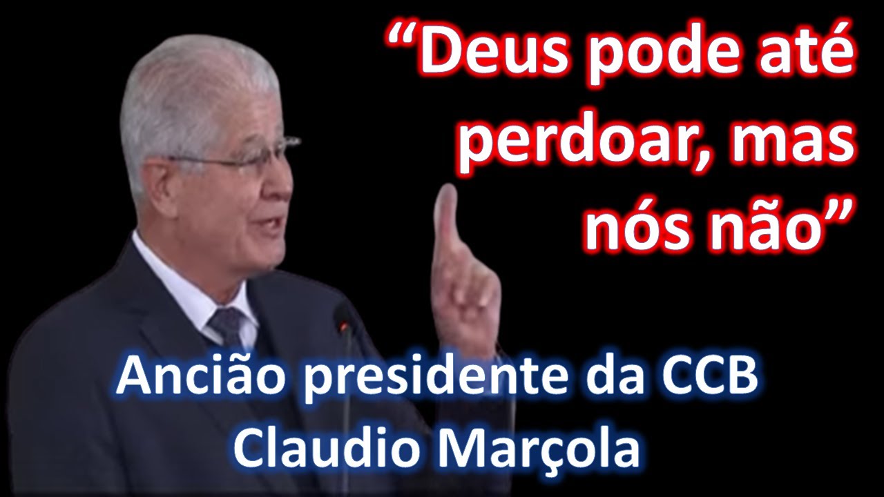 Marçola diz "Deus pode até perdoar, MAS NÓS NÃO" - 30