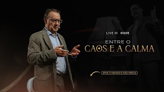 LIVE 01 ✨ Entre o Caos e a Calma – Augusto Cury revela o antídoto da era moderna ✨ | Augusto Cury