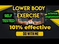 Lower Body Exercise Thigh Fat Reduction Exercise
