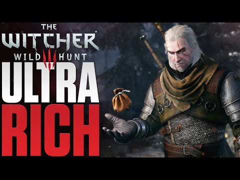Secret Methods to become RICH in The Witcher 3 in 2025
