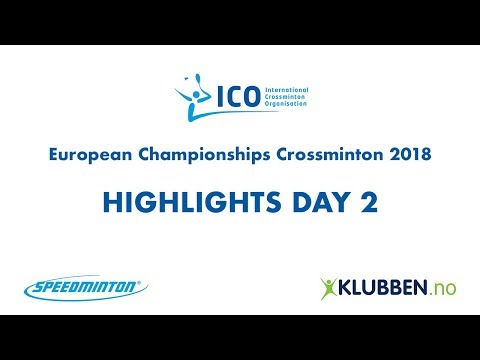 ICO European Championship Crossminton 2018 Highlights day 2