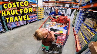 HUGE ALASKA COSTCO HAUL for INTERNATIONAL TRAVEL Preparation | ALASKA PRICES