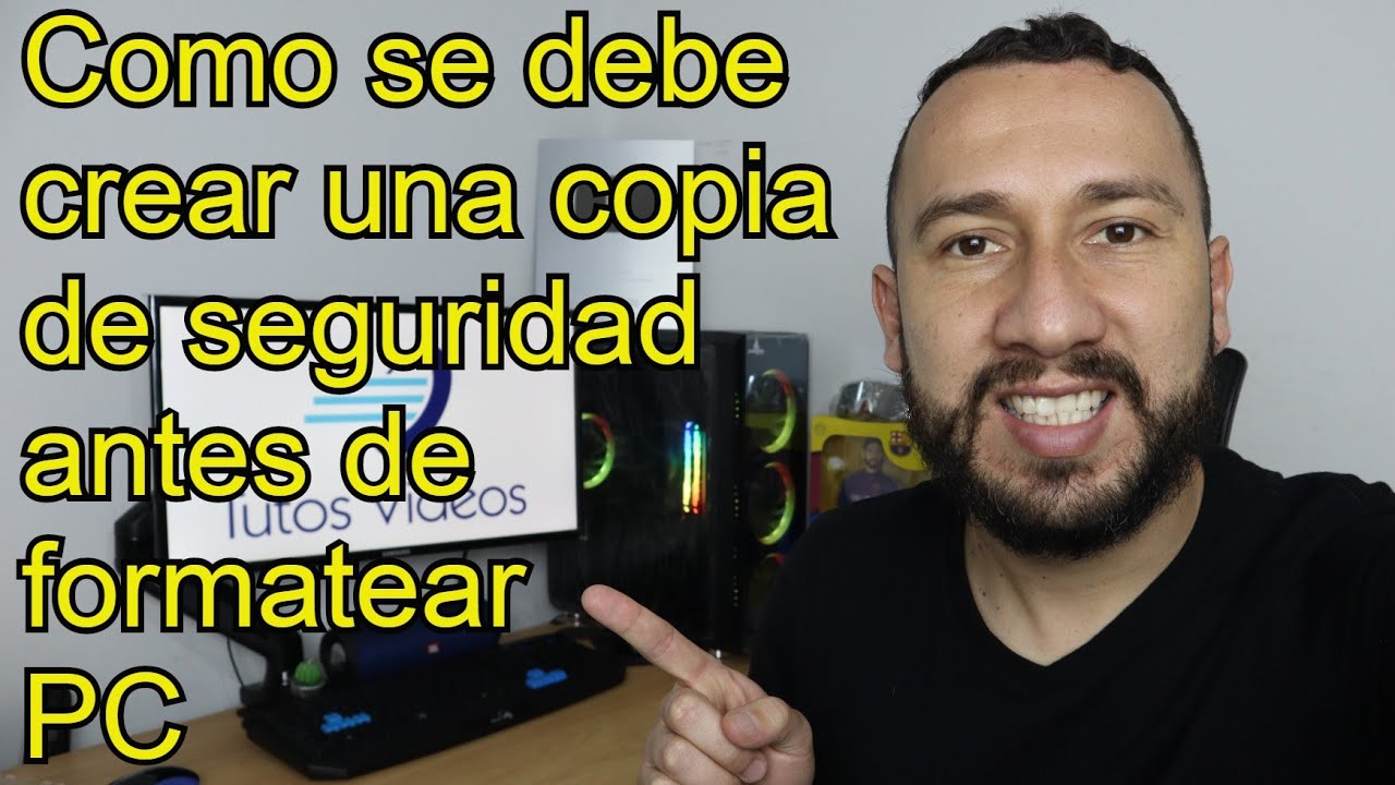 ¡Formatea tu PC sin miedo! Guía completa para crear una copia de seguridad antes del formateo