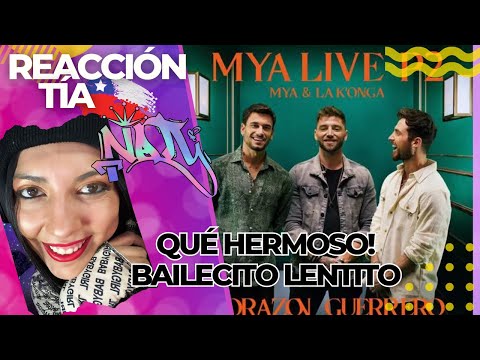 REACCIÓN - La Konga, MYA - CORAZÓN GUERRERO (En Vivo)