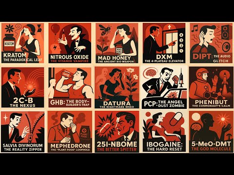 15 Rare Drugs & Their Effects Explained in 30 Minutes - PART 2