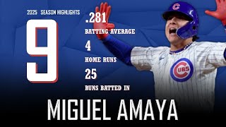 Miguel Amaya || 2025 Chicago Cubs Highlights