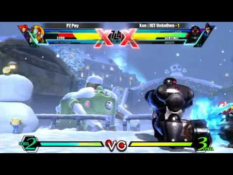 WNX(UMVC3), 4/12/2012 - PZPoy (Zero/Doom/Phoenix) Vs. Xan | IGT Unkn0wn (Viper/Sent/Wesk) LF