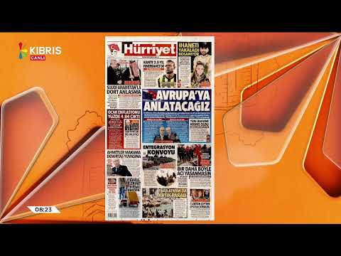 KIBRIS'TA SABAH - GAZETE MANŞETLERİ